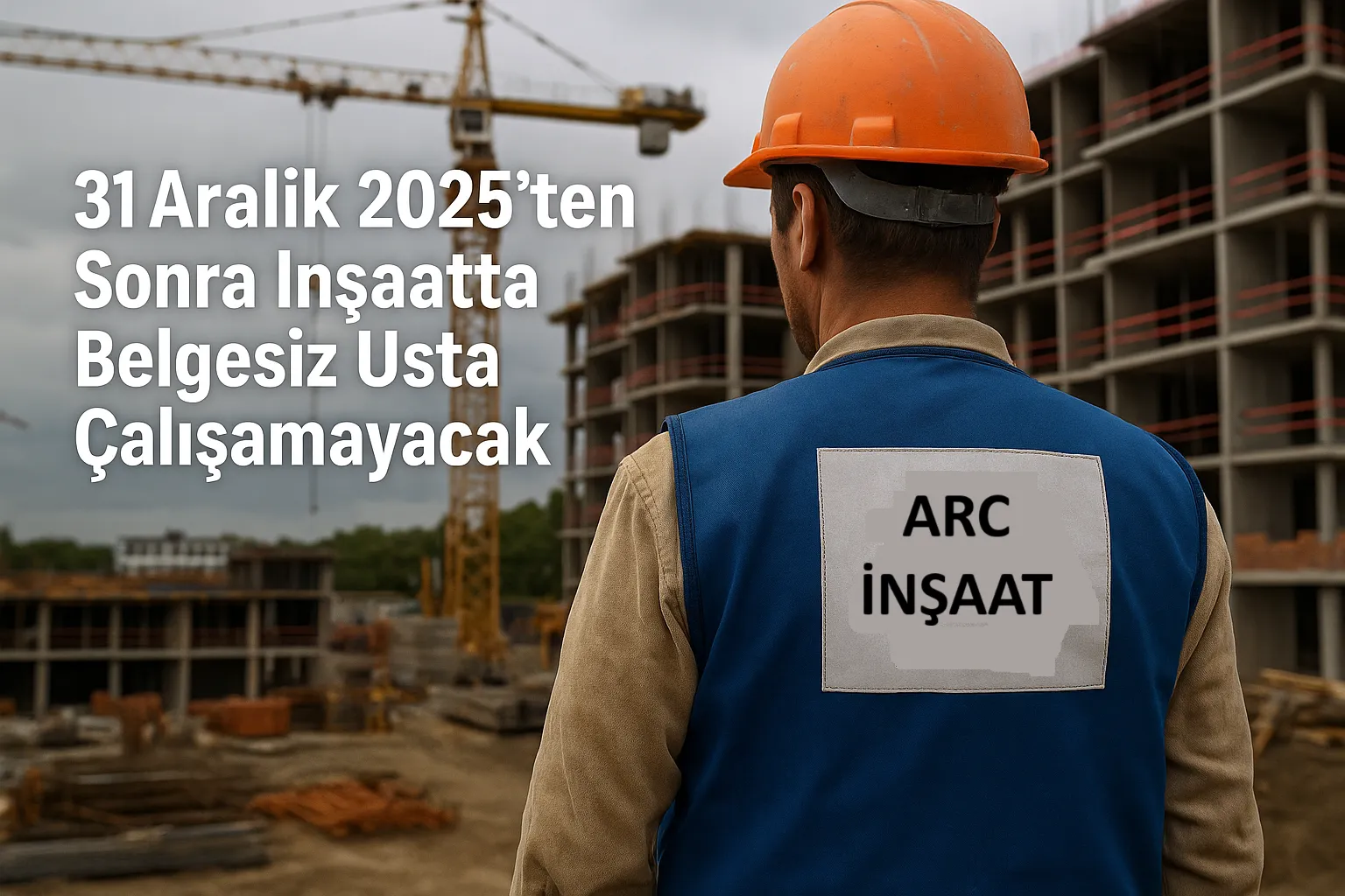 İnşaatta Belgesiz Usta Çalışamayacak
