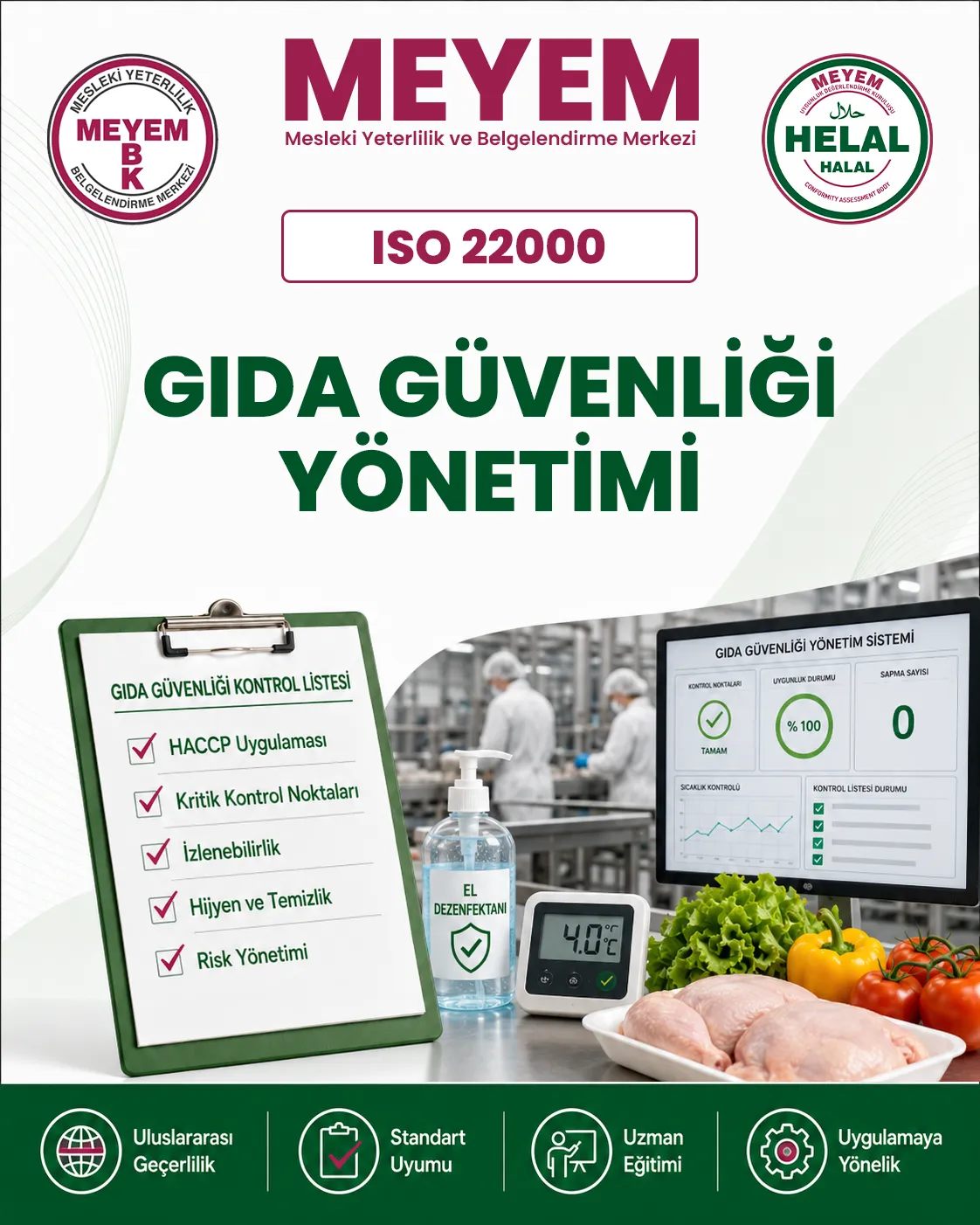 ISO 22000 Standartları Eğitimleri