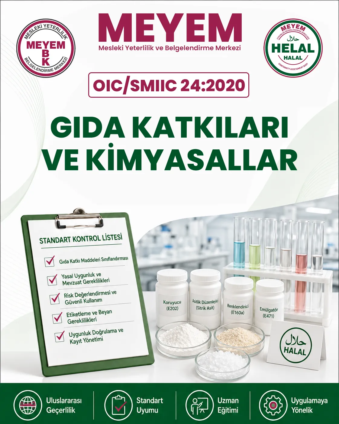 OIC/SMIIC 24:2020 Standartları Eğitimleri